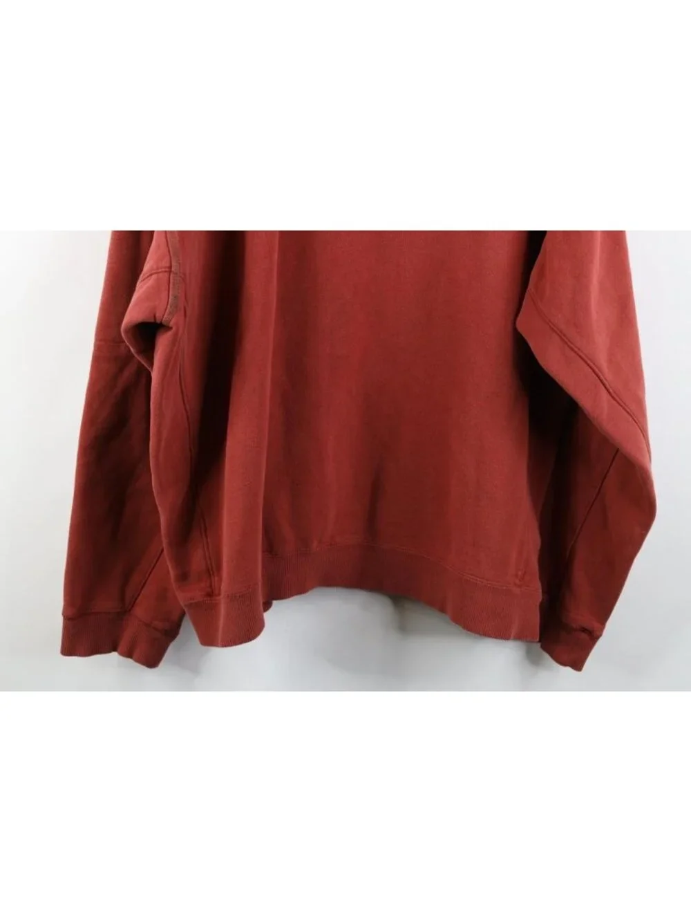 Vintage 90s Y2K Columbia Mens XL Spell Out Heavyweight 1/4 Zip Sweatshirt Red